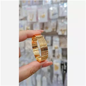 النگو آینه ای بچگانه طرح طلا برند Ysx