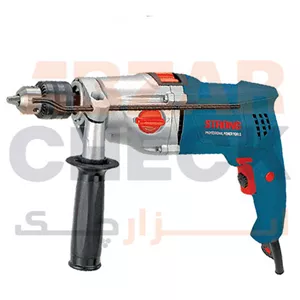 دریل 13 میلیمتر 1050 وات گیربکسی دو سرعته STG13105 استرانگ 
