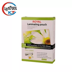 طلق پرس و لمینیت کاغذ و کارت 150 میکرون سایز A6 بسته 100 عددی