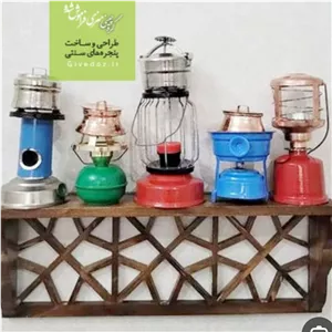 شلف چوبی( گره چینی )