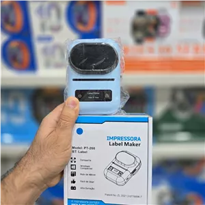 پرینتر حرارتی (مینی پرینتر) لیبل زن بارکدزن دیجیکالا بدون نیاز به جوهر impressora مدل PT260 (پس کرایه)