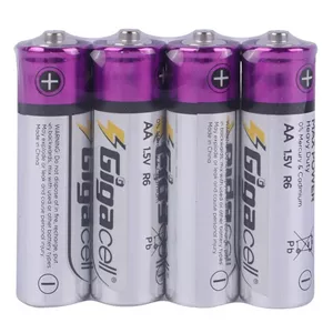 باتری قلمی گیگاسل Gigacell Max Power Heavy Duty AAA شرینک بسته 4 عددی