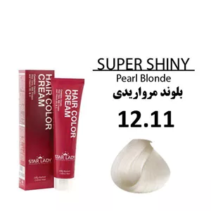 رنگ مو استار لیدی بلوند مرواریدی 12.11 حجم 120 میل