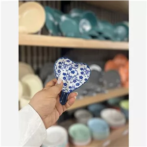 خرما خوری قلب گل آبی کد 1210 