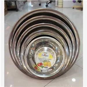لگن 5 پارچه استیل یونیک 