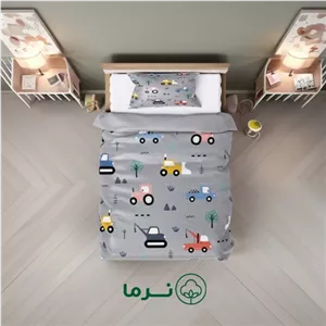 لحاف تک پسرانه مدل 7182 