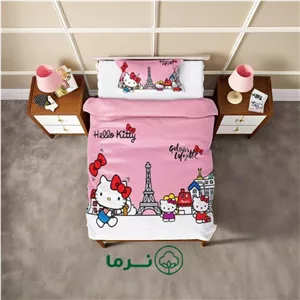 لحاف تک دخترانه مدل 7109 