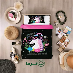 لحاف تک دخترانه مدل 7099 
