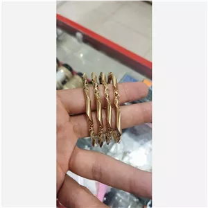النگو فیوژن طلاروس رنگ ثابت پک دو عددی طرح طلا
