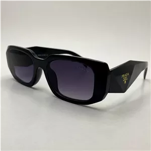 عینک آفتابی پرادا PRADA سه بعدی مشکی مدل 5916