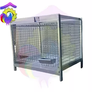 قفس جفتگاه کبوتر یک طبقه 60 در 85، پس کرایه