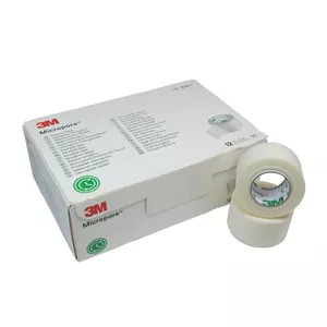 چسب ضد حساسیت تری ام مدل میکروپور دو و نیم  سانت 3m micropore

