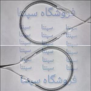 المنت بخاری هالوژنی ارشیا ایستاده  ( چراغ بخاری ایستاده ارشیا برقی) مطابق تصویر المنت بخاری برقی ایستاده ارشیا