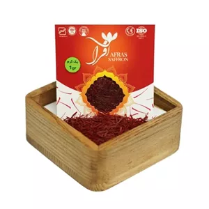 زعفران 1گرمی افراس پک 100تایی