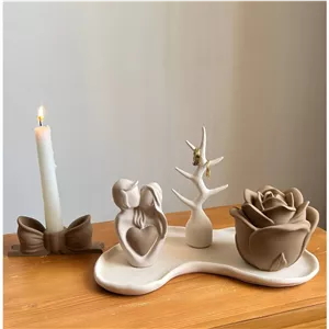 سینی دفرمه زرین 