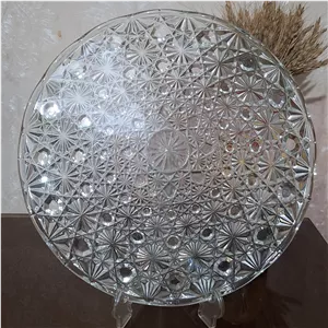 دیس شیرینیخوری تخت کریستال رویال فرانسه(پسکرایه)
