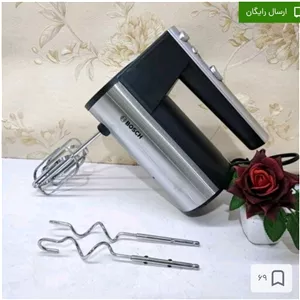 همزن دستی بوش آلمان 300 وات بدنه استیل 5سرعته توربو ارسال رایگان 