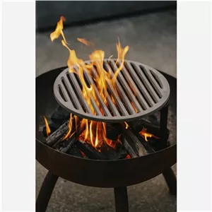 گریل گرد چدنی 43سانتی جهت استفاده گریل کردن روی آتشدان 