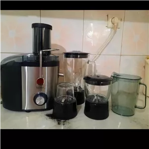آبمیوه گیری تکنو 4 کاره مدل 311 با توان 800 وات واقعی ( بوش، کنوود، مایر 