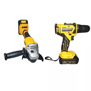 دریل و مینی فرز شارژی جنرال پاور مدل AJ-STCD-2001 STAG-2001BL