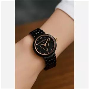 ساعت زنانه برند لوییس ویتون  رادو زنانه سرامیکی AAA موتور ژاپن رنگ ثابت و مقام در برابر آب بند صدف ضد خش و ضد حساسیت