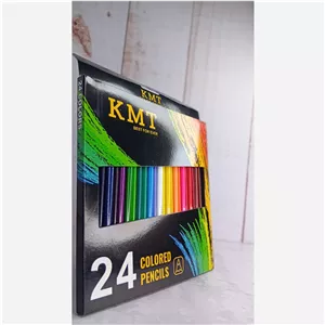 مداد رنگی 24 رنگ کی ام تی KMT