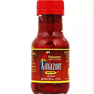 ترشی فلفل بسیار تند هابانرو آمازون Amazon Habanero peppers in vinager