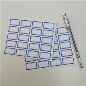 برچسب دور آبی 3 5×1 5 28 عدد در یک ورق 