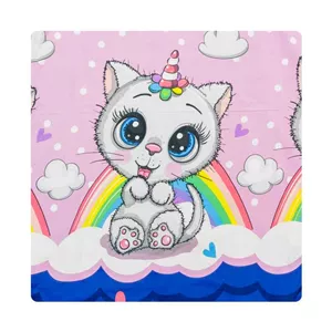 کاور لحاف کودک آدنو مدل Little cat کد MC05 