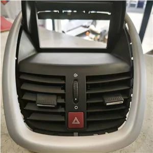پنل مرکزی داشبورد پژو 207 اورجینال RICAبا قاب