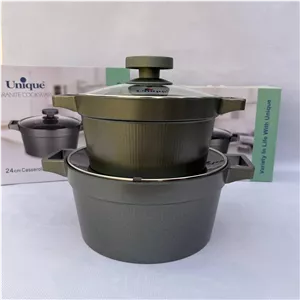 سرویس قابلمه های گرانیتی یونیک اصل unique 