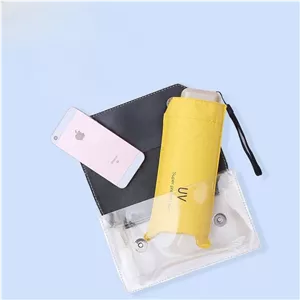 چتر لوکس جیبی spf50 ارسال رایگان رنگ زرد