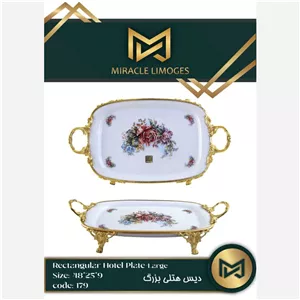 دیس برنج مدل هتلی بزرگ کد 179 میراکل لمونژ