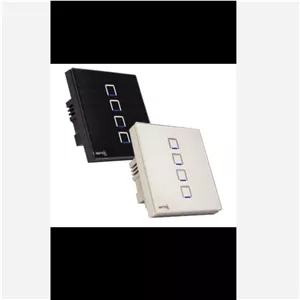 کلید و پریز لمسی (تاچ) چهار پل روشنایی نستک (NESTECH)