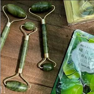 ماساژور جیدلرور سنگ اورجینال رفع پف و گودی صورت جلوگیری از پیری زودرس پوست جلوگیری از افتادگی پوست ماساژ صورت و گردن جع 