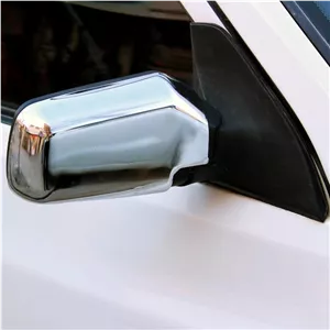قاب آینه پراید طرح استیل بسته دو عددی