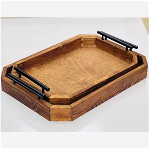 سینی ارکیده کوچک  کیفیت عالی  چوب روس درجه یک 