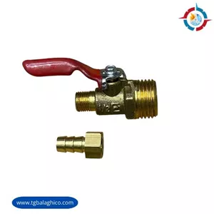 شیر کولر آبی با نیپل وزن سنگین (شیر ساید) 