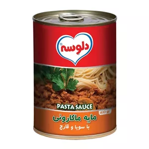 کنسرو مایه ماکارونی دلوسه