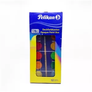 آبرنگ 12 رنگ پلیکان آلمانی