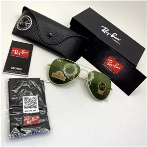 Veinkeh Rayban Aviator Glass Green UV400