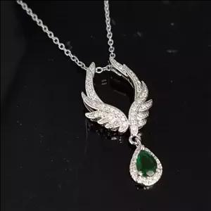 گردنبند بال فرشته،گردنبند دوبال فرشته،گردنبند زنانه بال فرشته،گردنبند دخترانه 