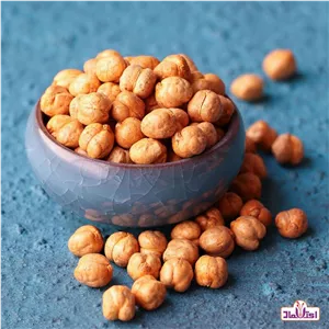نخودچی گل بی نمک اعلا 500 گرمی اعتماد ترد و درشت(نخود چی)