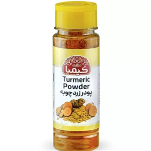 پودر زردچوبه کیمیاطلایی با پت استوانه ای 