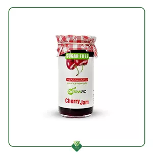 مربا آلبالو (بدون شکر )رژیمی، شیرین شده با استویا برند بی لو 300 گرم 