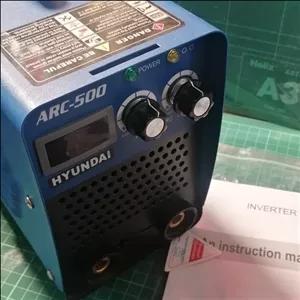 اینورتر جوشکاری هیوندای 200 آمپر ارسال رایگان با کابل اتصال و انبر همراه ماسک و برس 