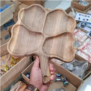 سینی و اردو خوری چوب گردو