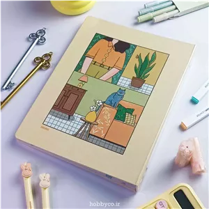 کلاسور A4 آبرنگ 