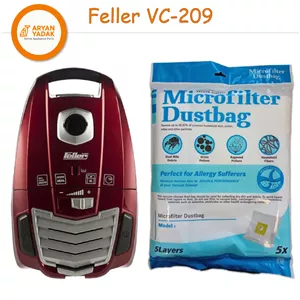 پاکت جاروبرقی فلر مدل VC209 میکروفیلتر 5 عددی