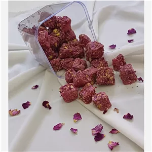 راحت الحلقوم(لوکوم) اعلا گل محمدی و گردو